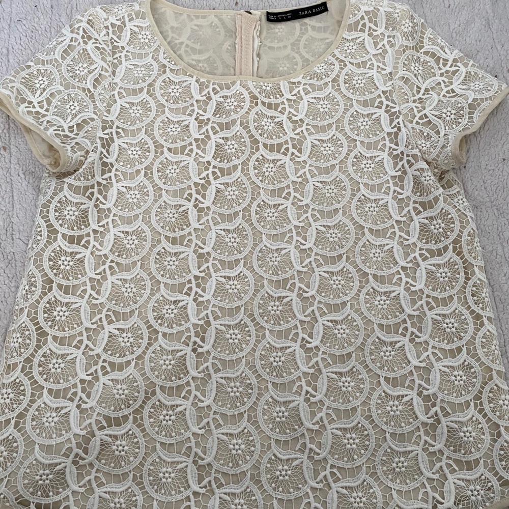 Zara lace top
